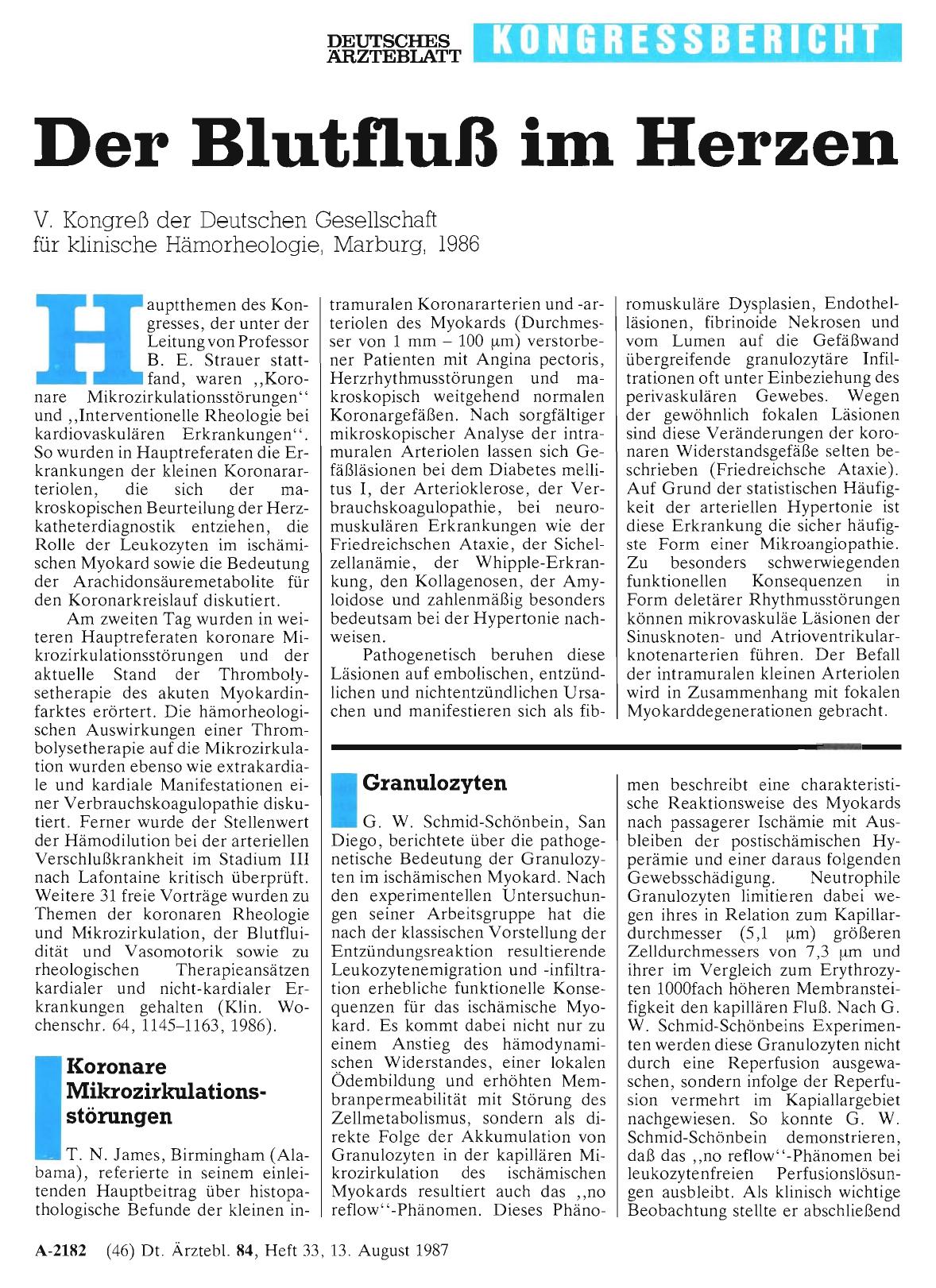 Vorschauseite 1: Der Blutfluß im Herzen