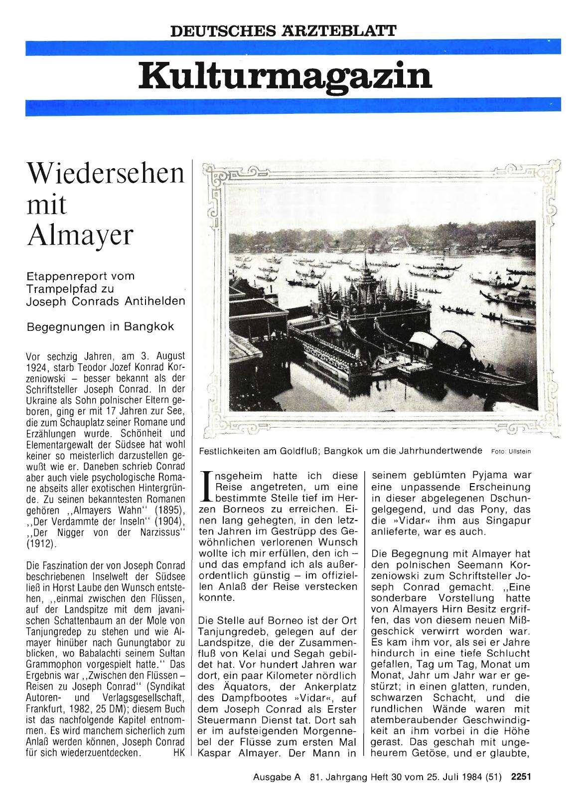 Vorschauseite 1: Wiedersehen mit Almayer
