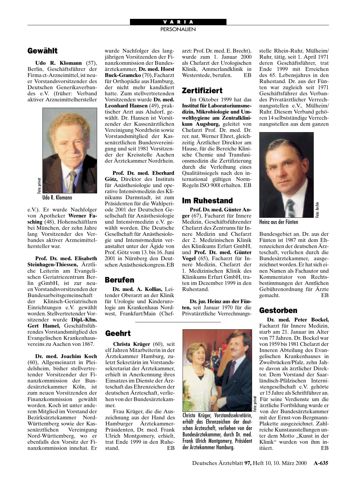 Vorschauseite 1: Gestorben