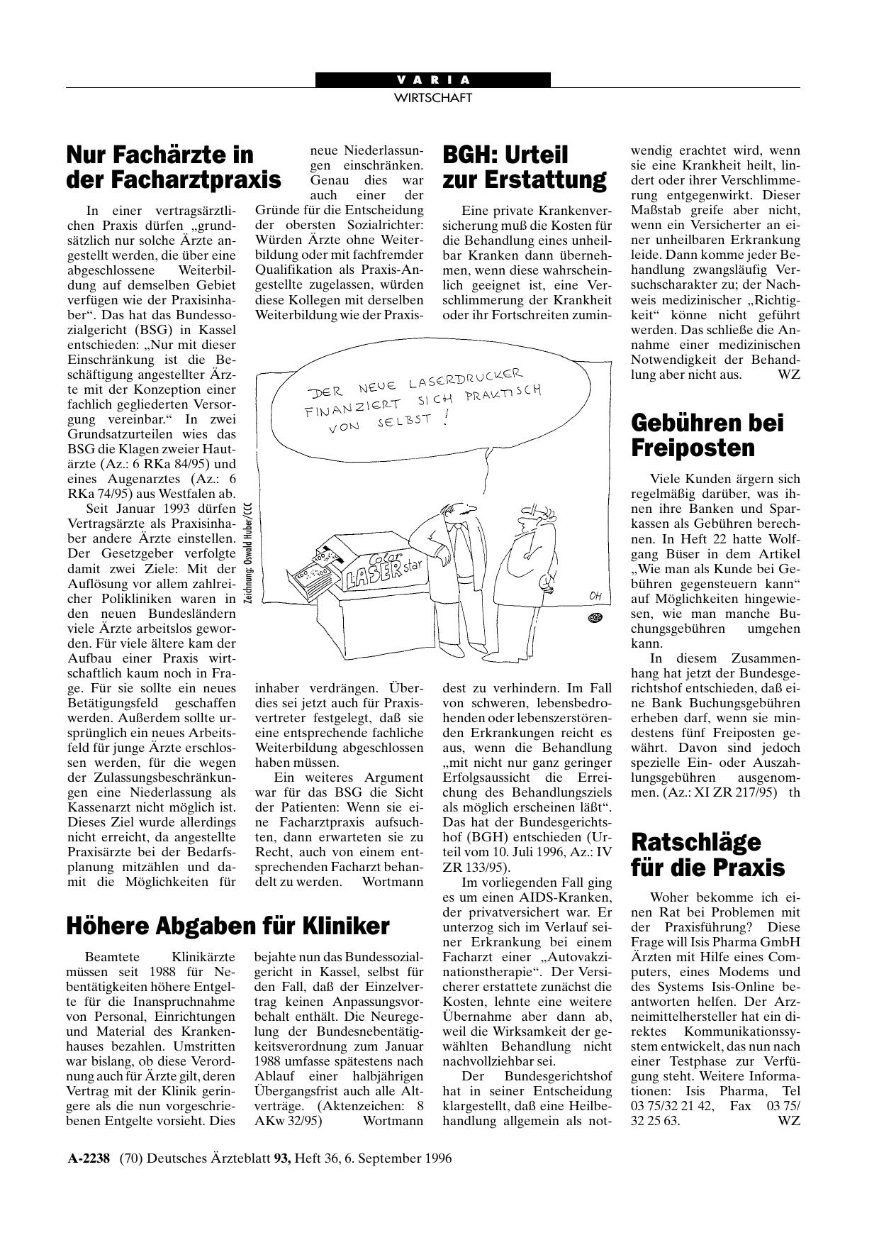 Vorschauseite 1: Ratschläge für die Praxis