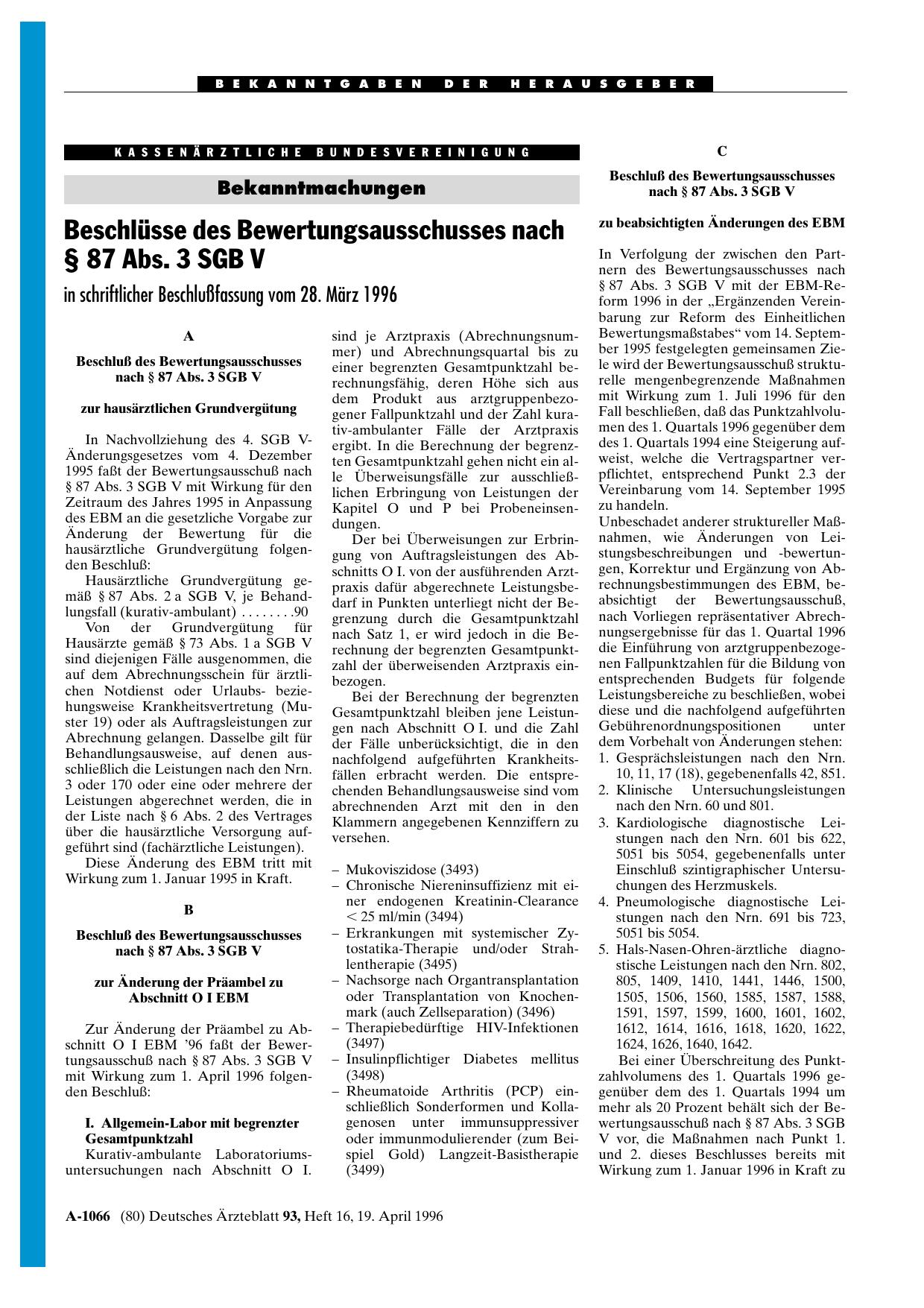 Vorschauseite 1: Veranstaltungen ärztlicher Körperschaften und Verbände