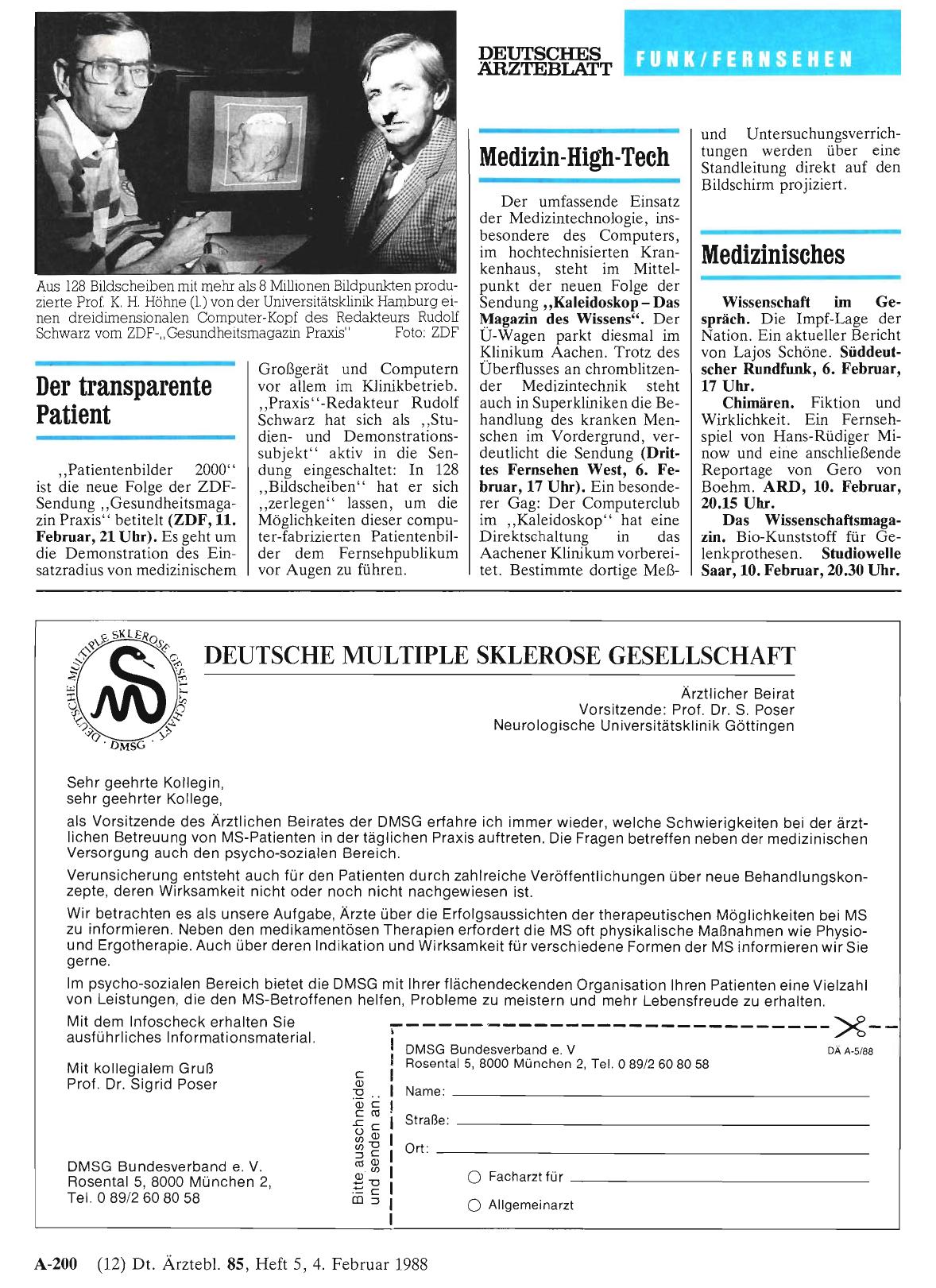 Vorschauseite 1: Medizin-High-Tech