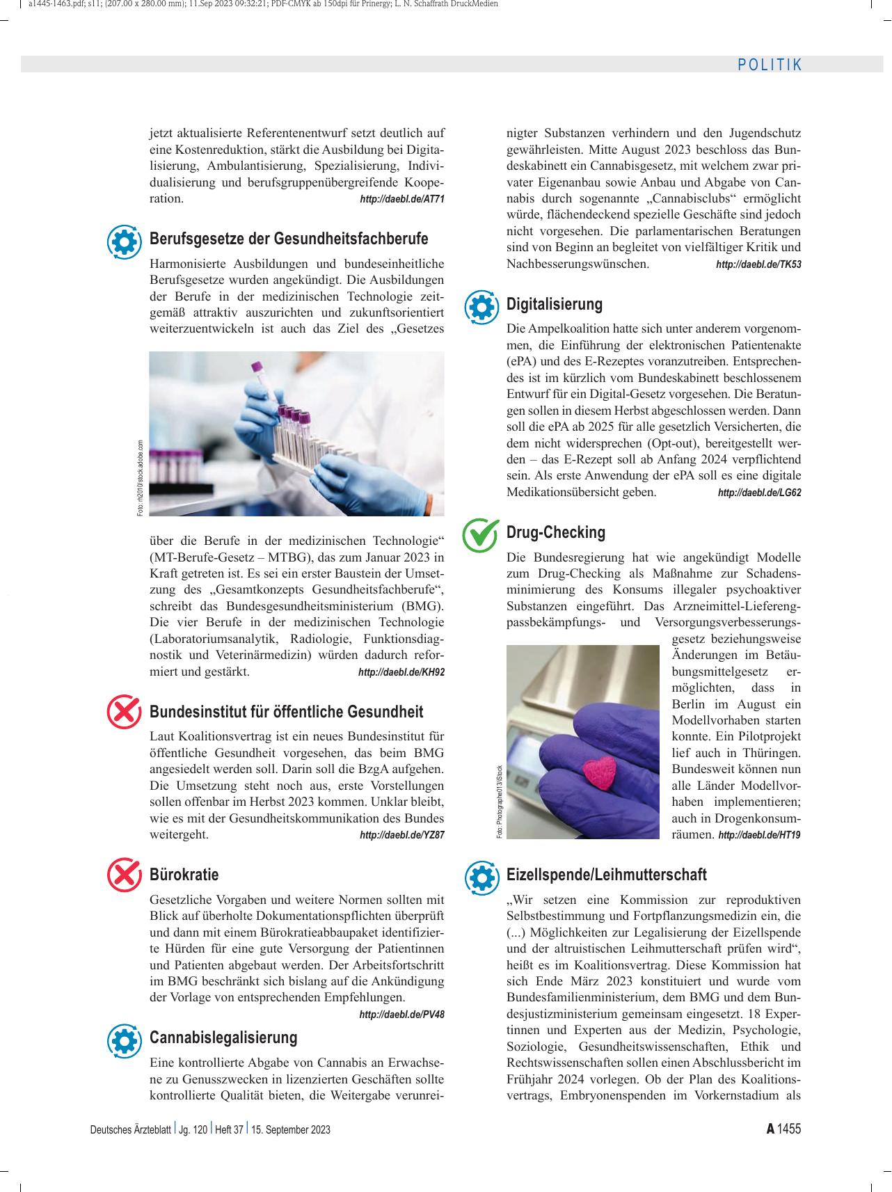 Vorschauseite 2: Regierungspolitik: Durchwachsene Halbzeitbilanz