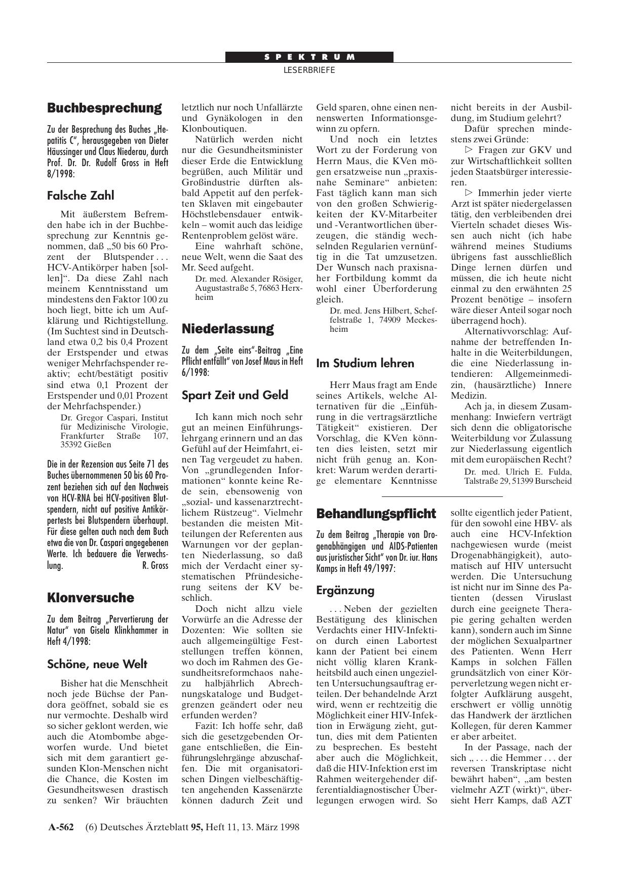 Vorschauseite 1: Klonversuche: Schöne, neue Welt