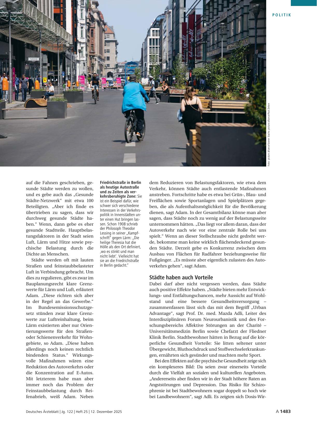 Vorschauseite 2: Stadtplanung: Wege zu gesunden Städten