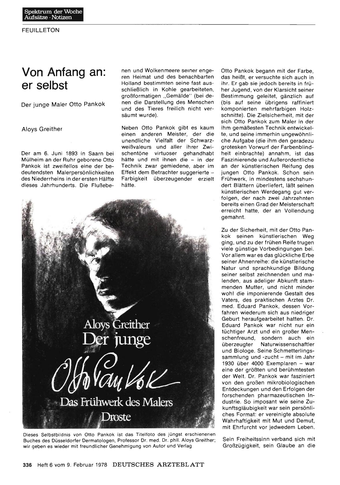 Vorschauseite 1: Von Anfang an: er selbst