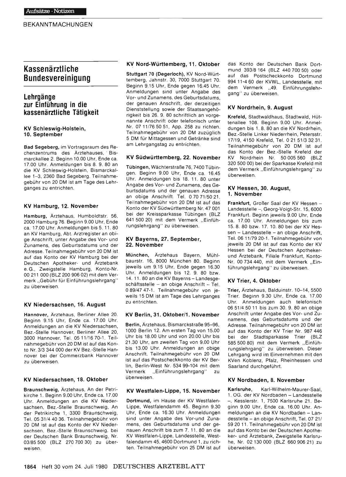 Vorschauseite 1: Kassenärztliche Bundesvereinigung