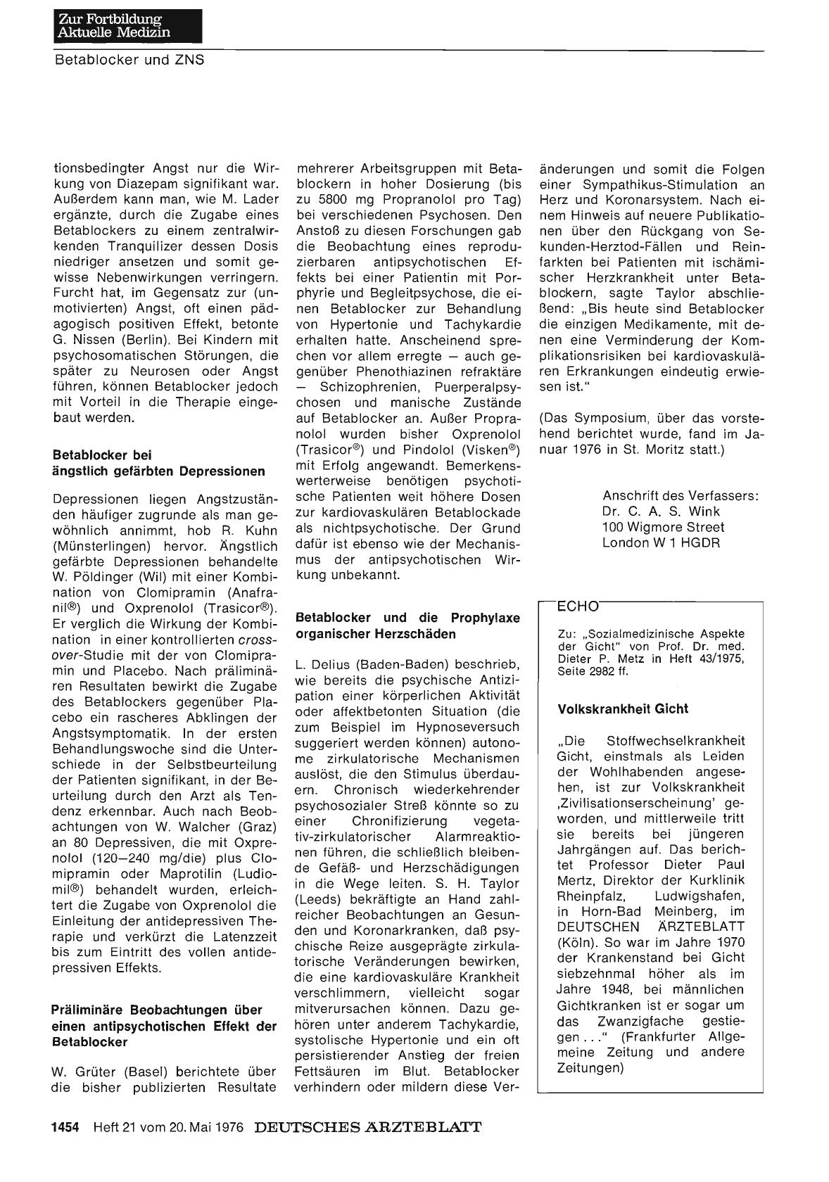 Vorschauseite 1: Volkskrankheit Gicht