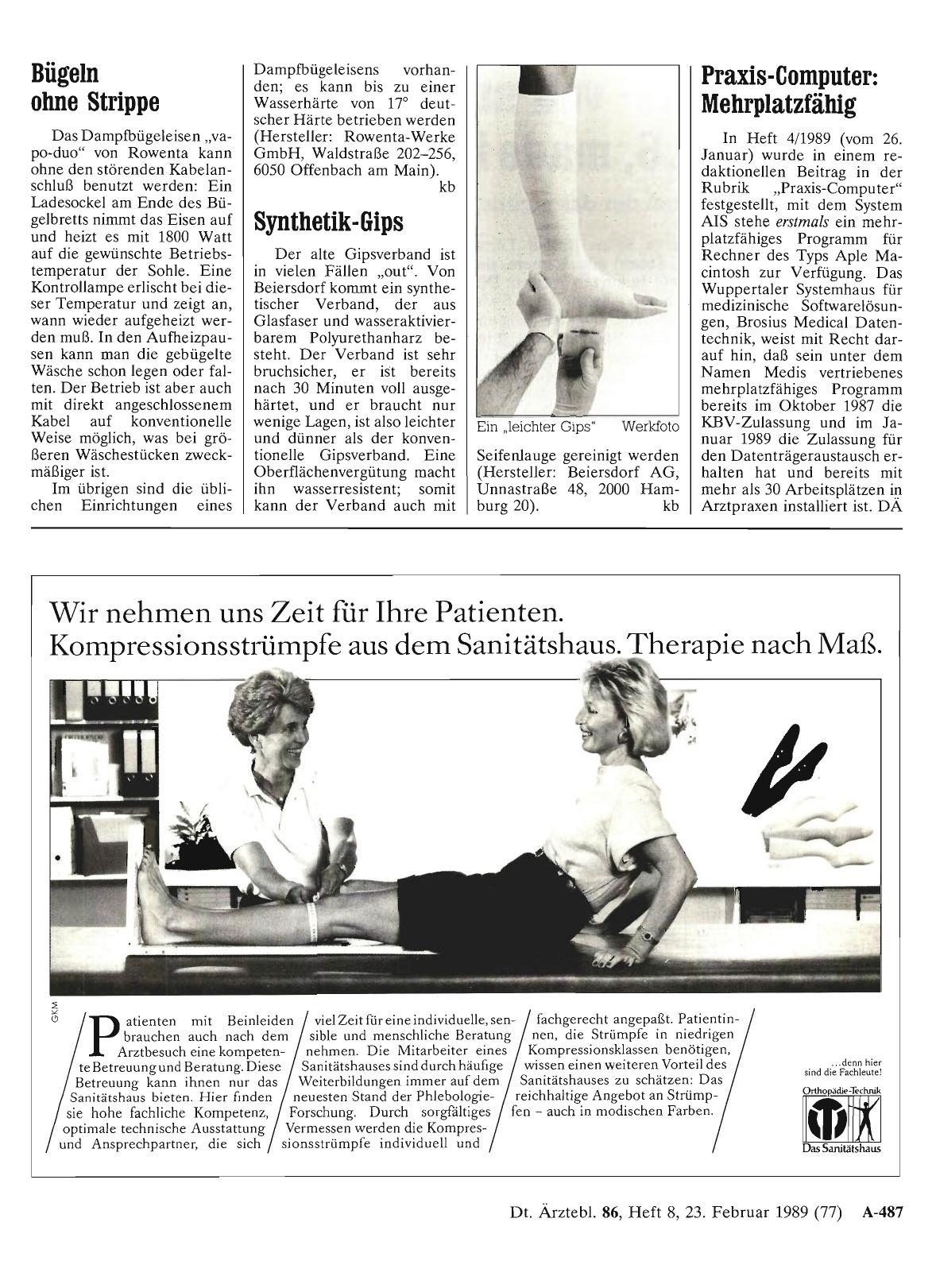 Vorschauseite 1: Bügeln ohne Strippe