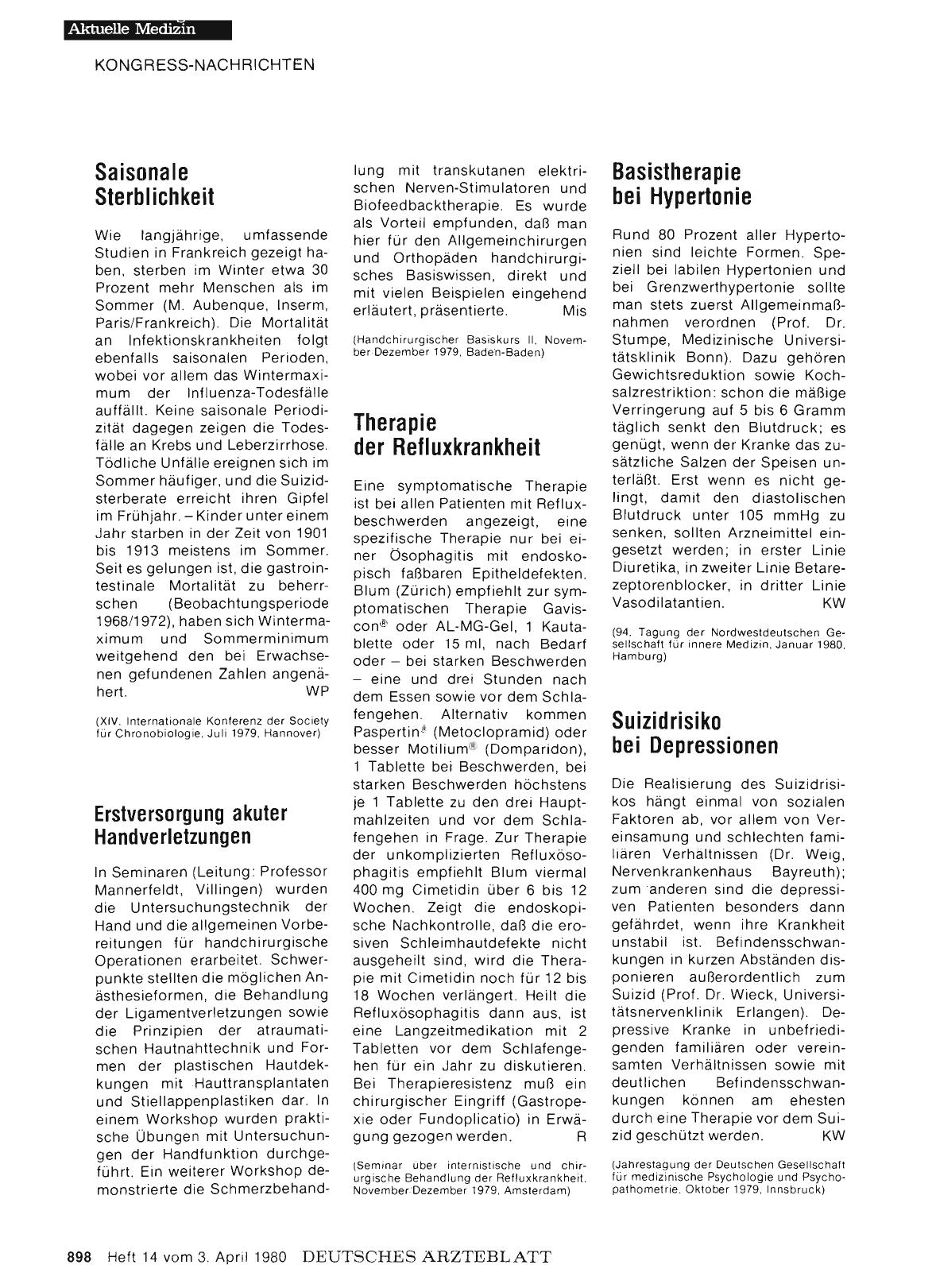 Vorschauseite 1: Suizidrisiko bei Depressionen