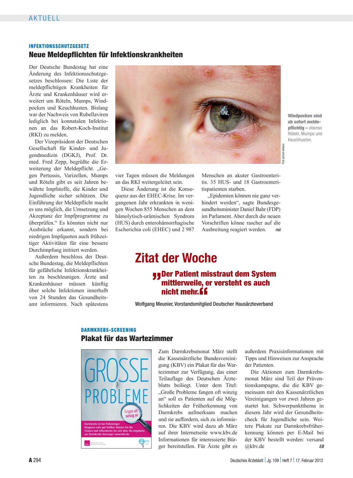 Vorschauseite 1: Zitat der Woche