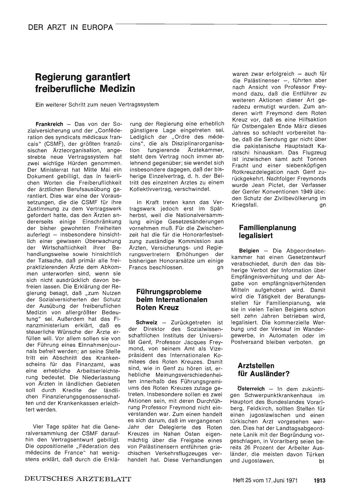 Vorschauseite 1: Arztstellen für Ausländer?