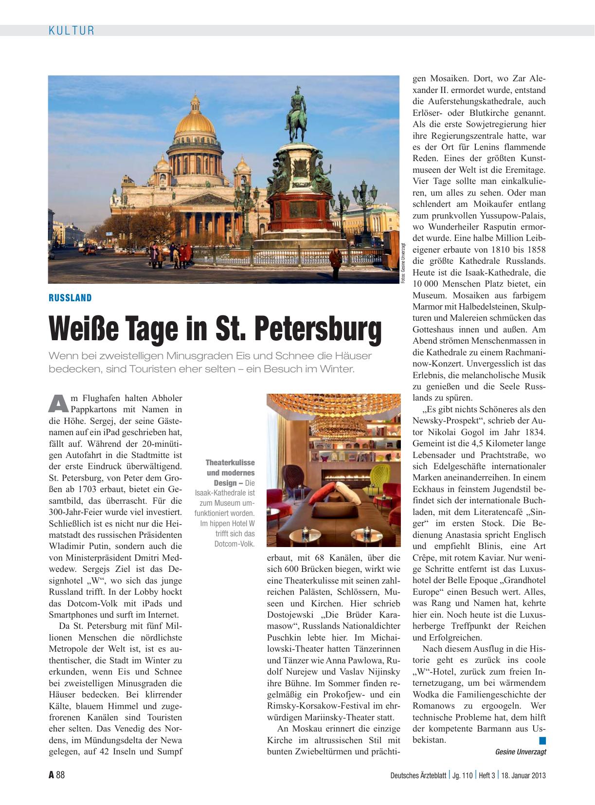 Vorschauseite 1: Russland: Weiße Tage in St. Petersburg
