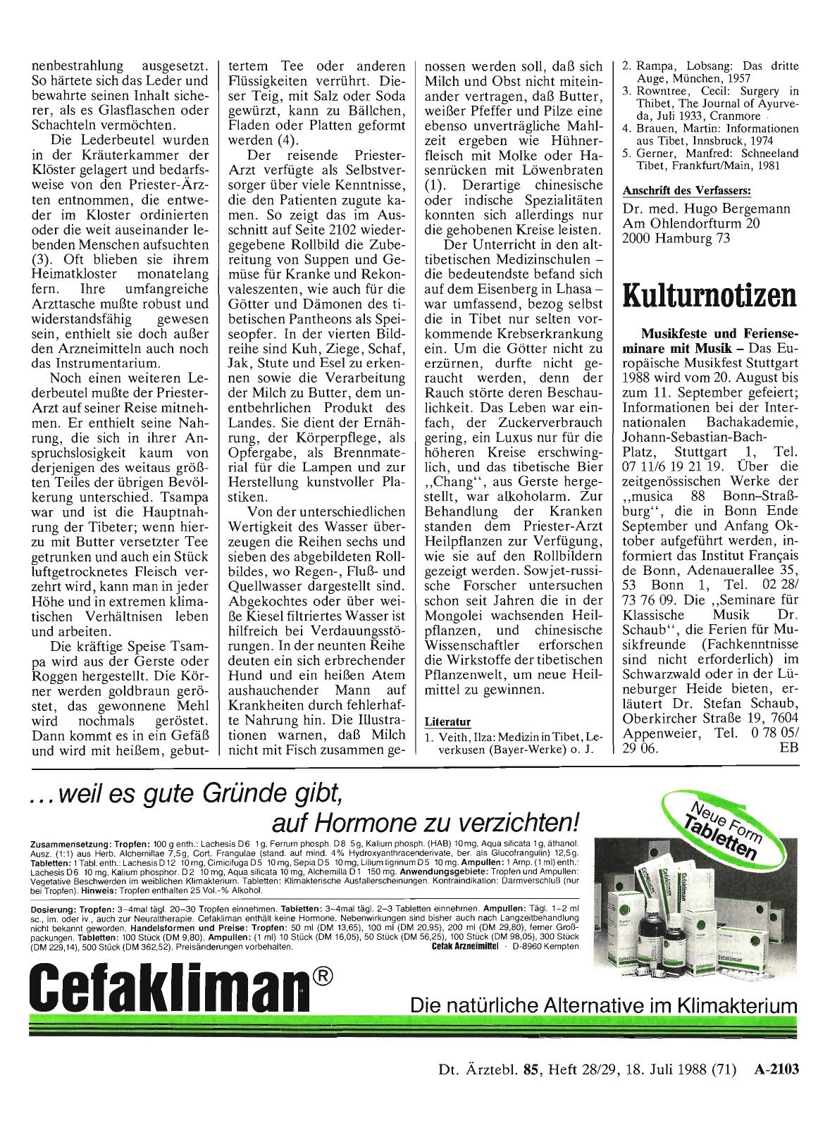 Vorschauseite 1: Musikfeste und Ferienseminare mit Musik