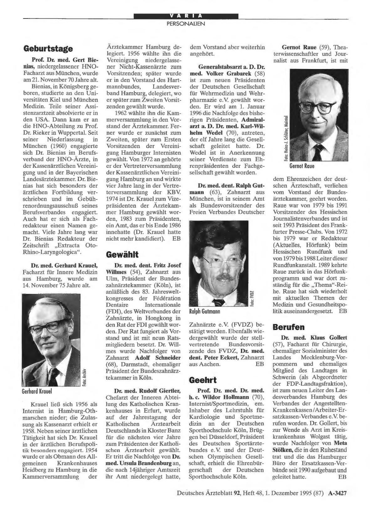 Vorschauseite 1: Geehrt