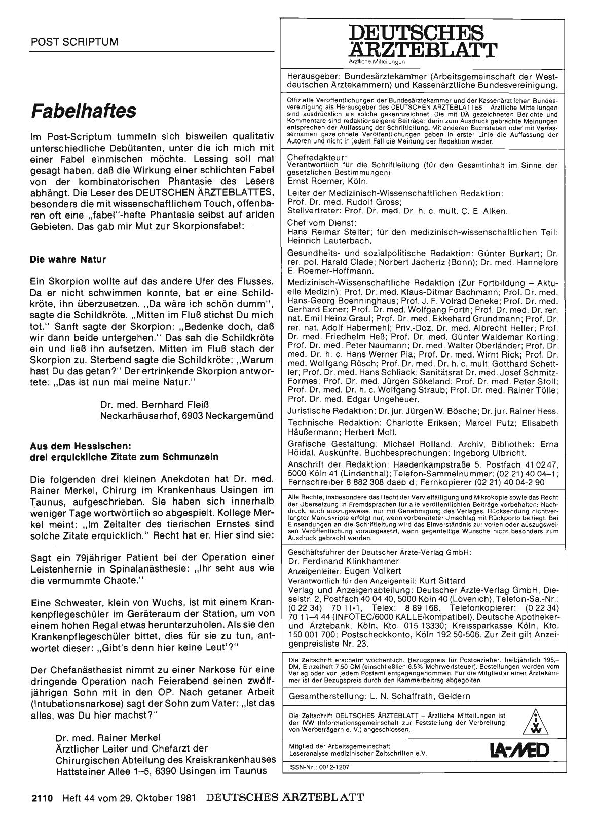 Vorschauseite 1: Aus dem Hessischen: drei erquickliche Zitate zum Schmunzeln