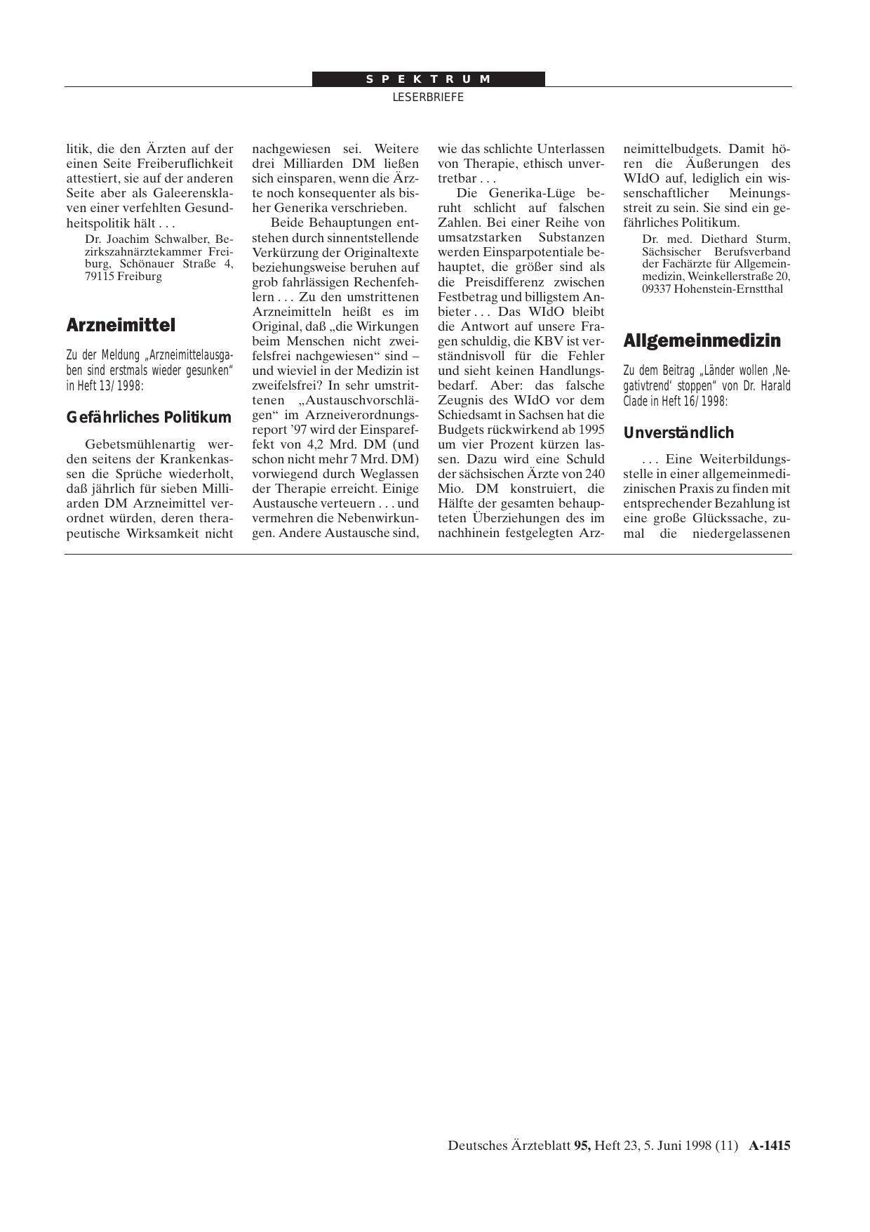Vorschauseite 1: Allgemeinmedizin: Unverständlich
