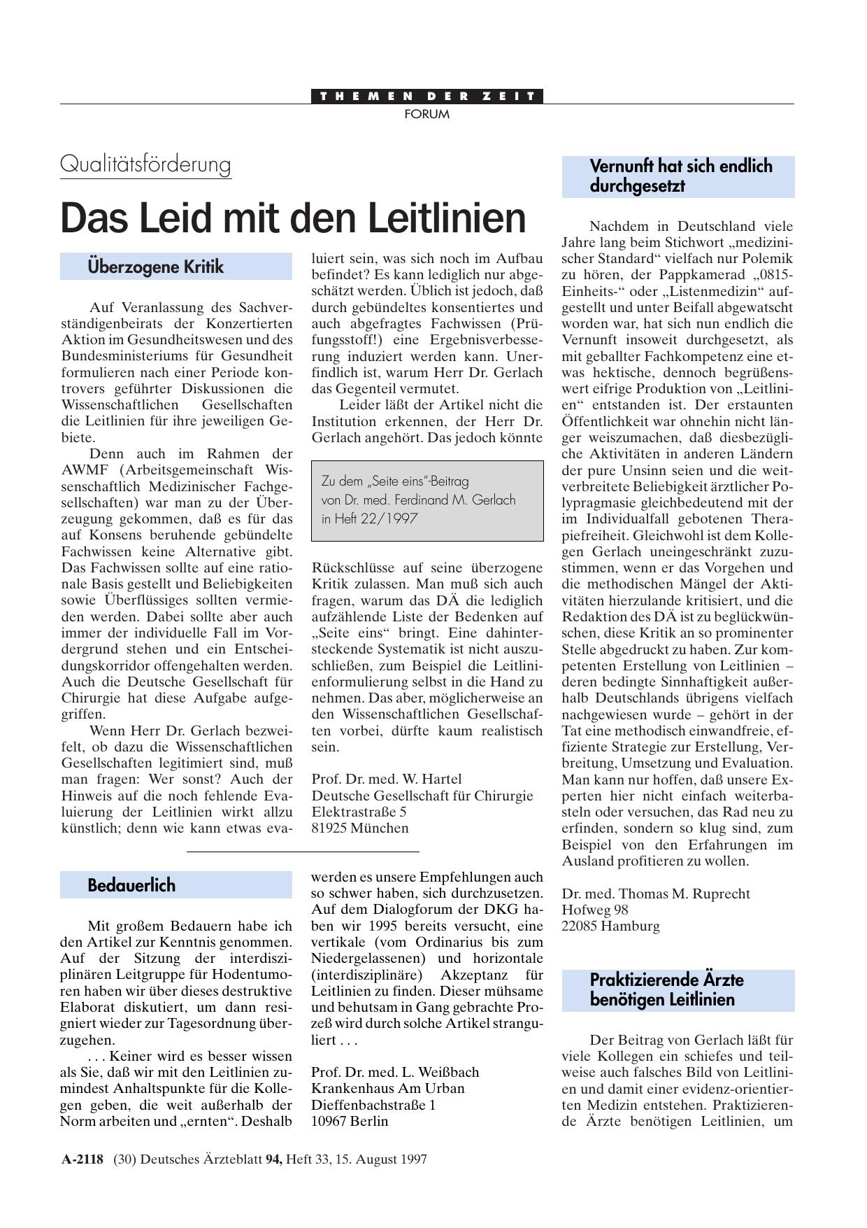 Vorschauseite 1: Bedauerlich