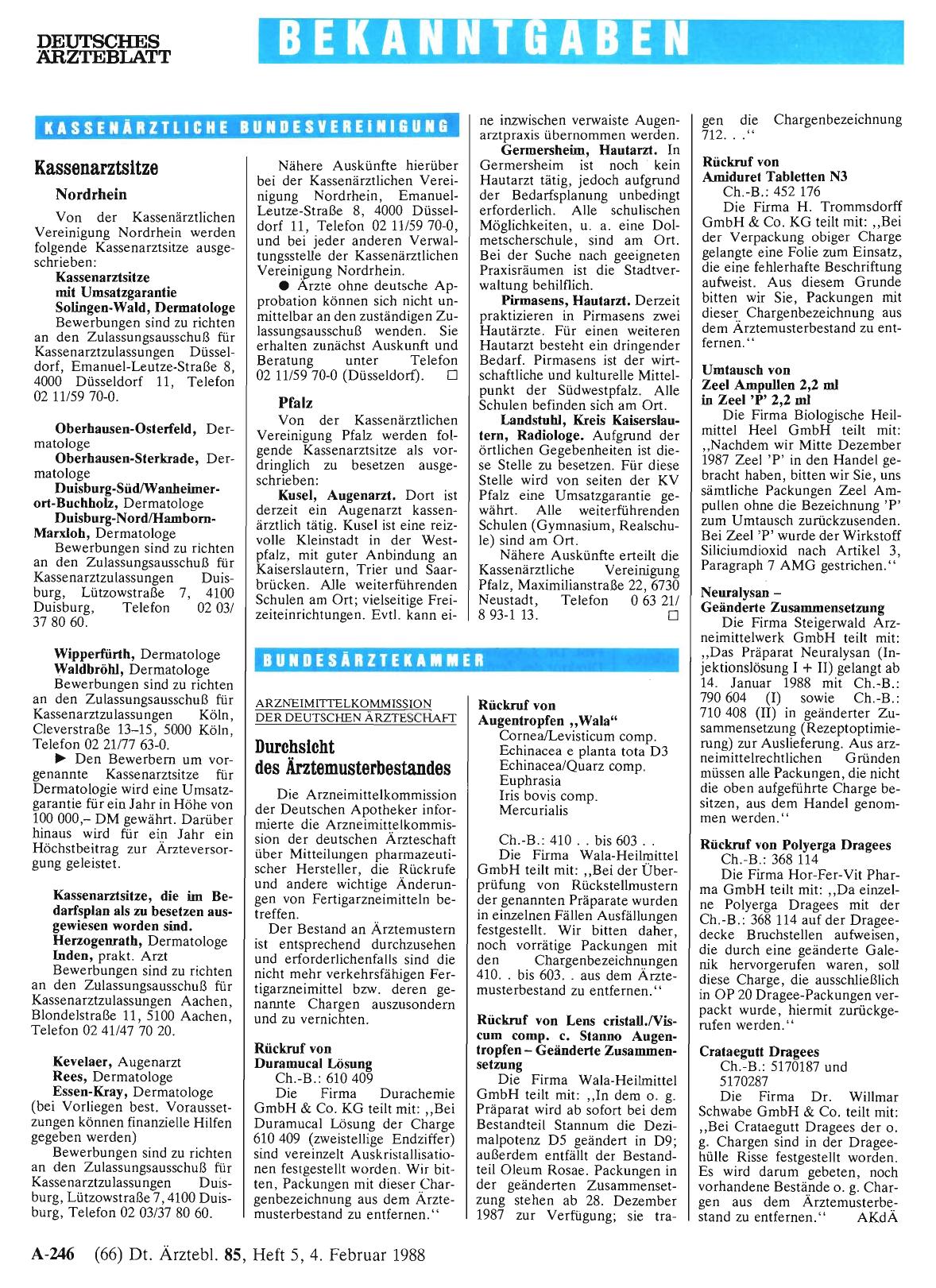 Vorschauseite 1: Kassenarztsitze