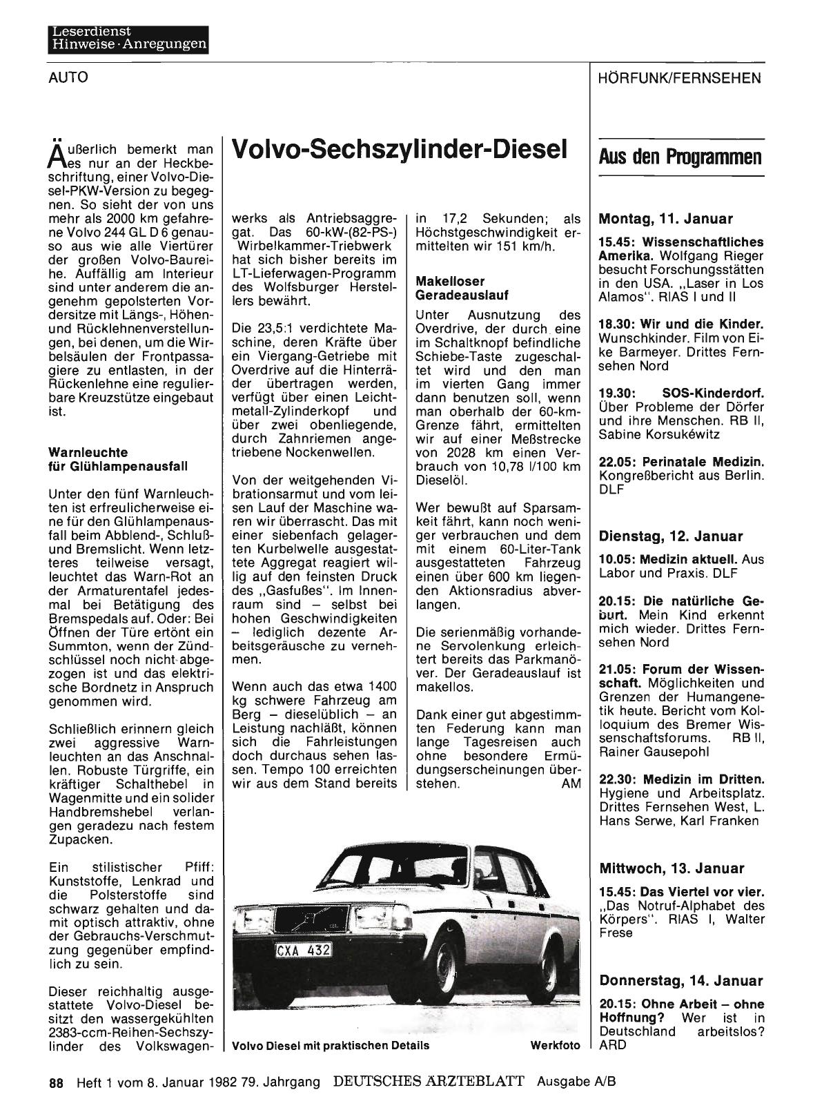 Vorschauseite 1: Volvo-Sechszylinder-Diesel