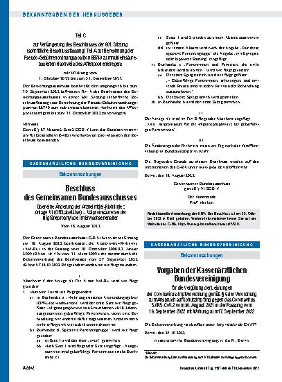 Vorschauseite 1: Beschluss des Gemeinsamen Bundesausschusses über eine Änderung der Arzneimittel-Richtlinie: Anlage VI (Off-Label-Use) – Valproinsäure bei der Migräneprophylaxe im Erwachsenenalter