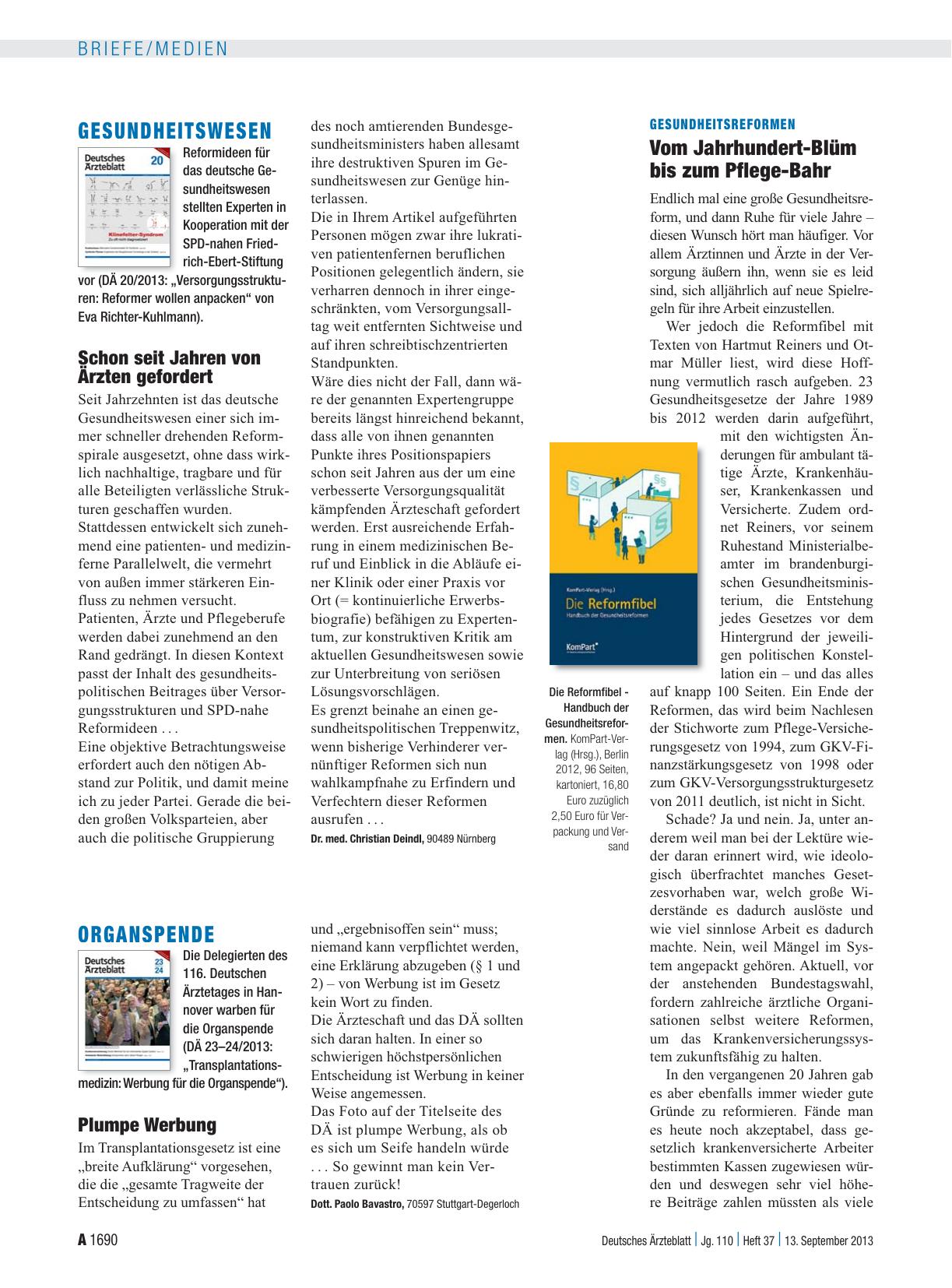 Vorschauseite 1: Organspende: Plumpe Werbung