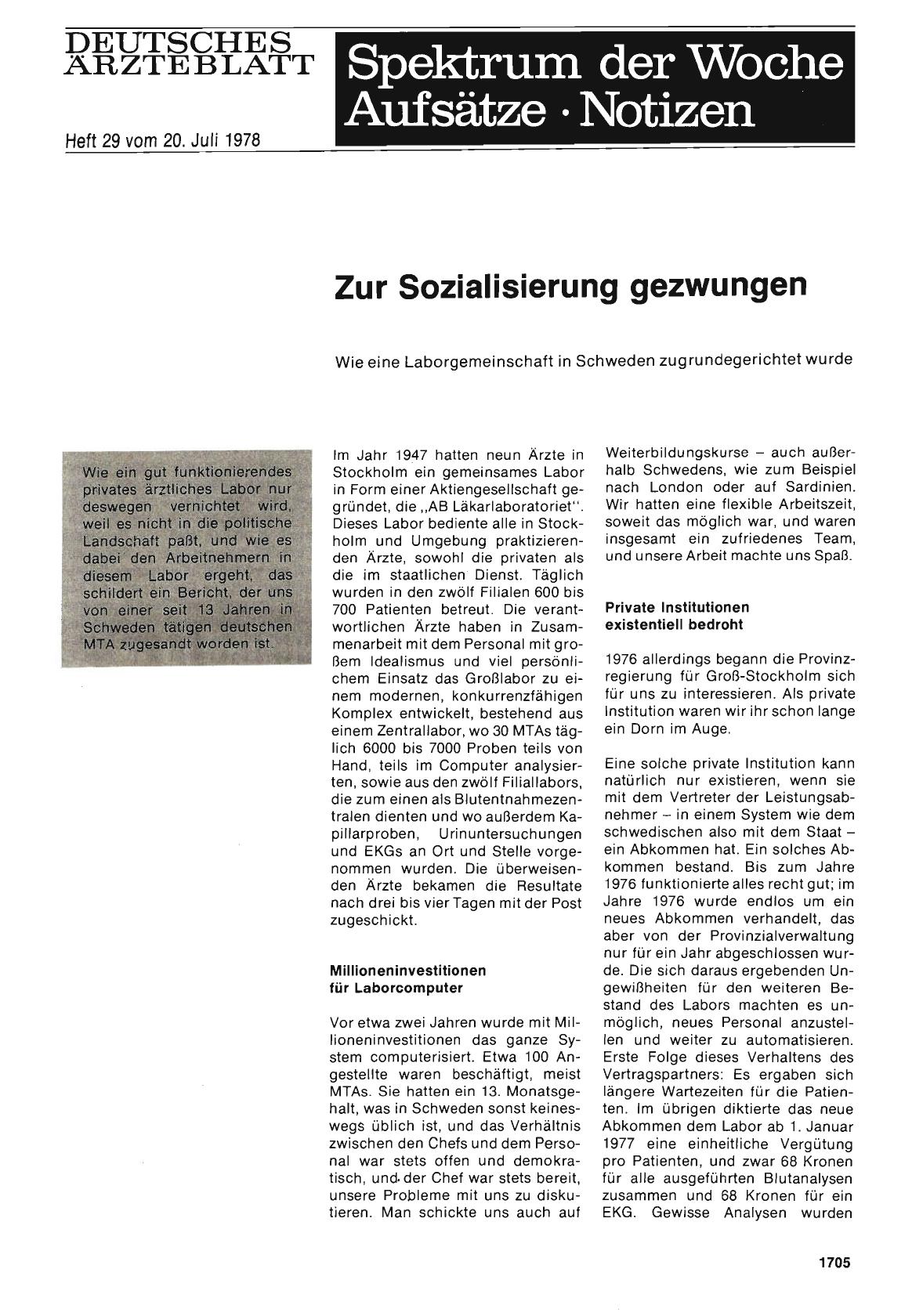 Vorschauseite 1: Zur Sozialisierung gezwungen