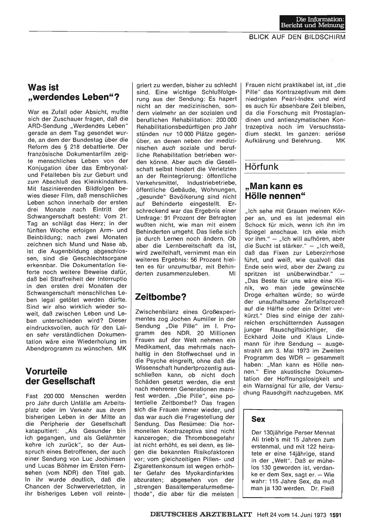 Vorschauseite 1: Vorurteile der Gesellschaft