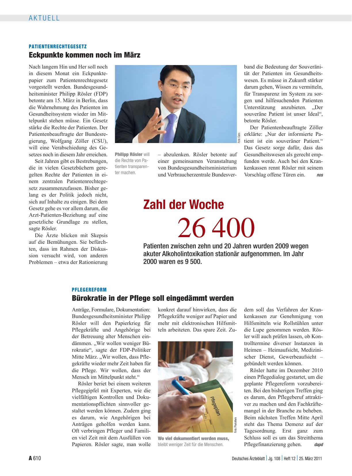 Vorschauseite 1: Zahl der Woche 26 400