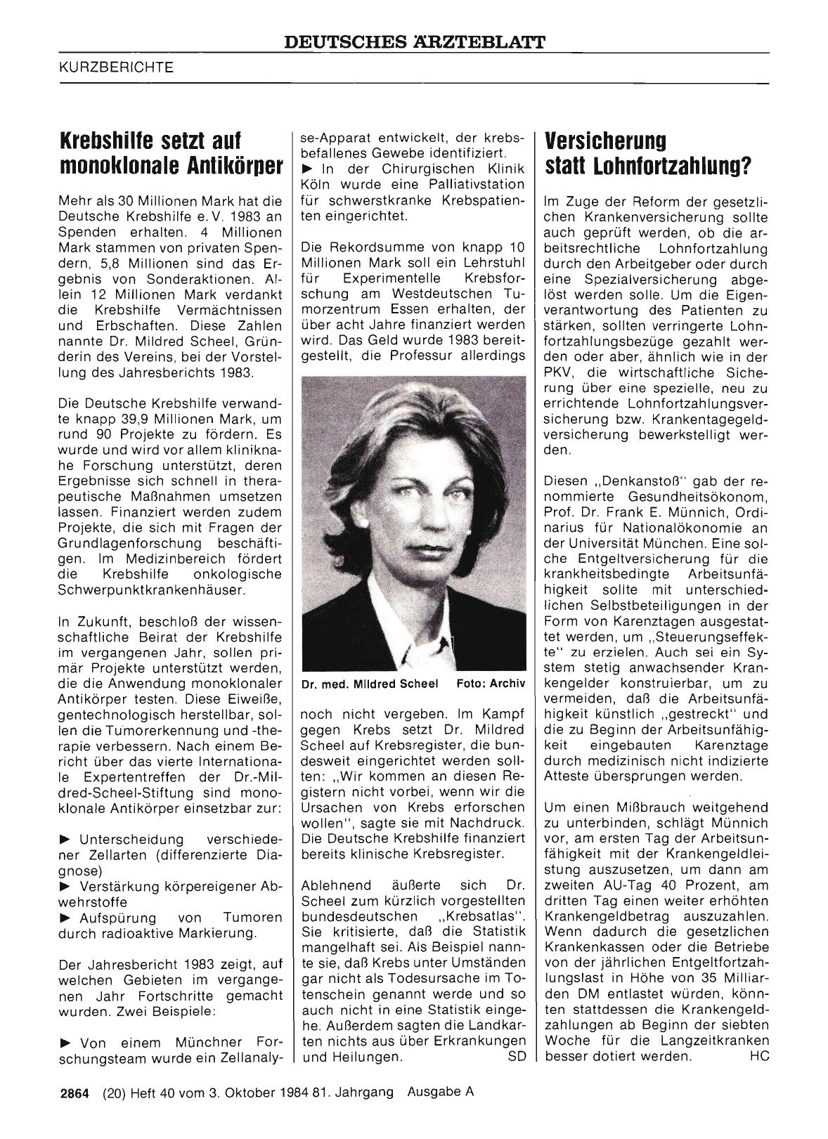 Vorschauseite 1: Versicherung statt Lohnfortzahlung?