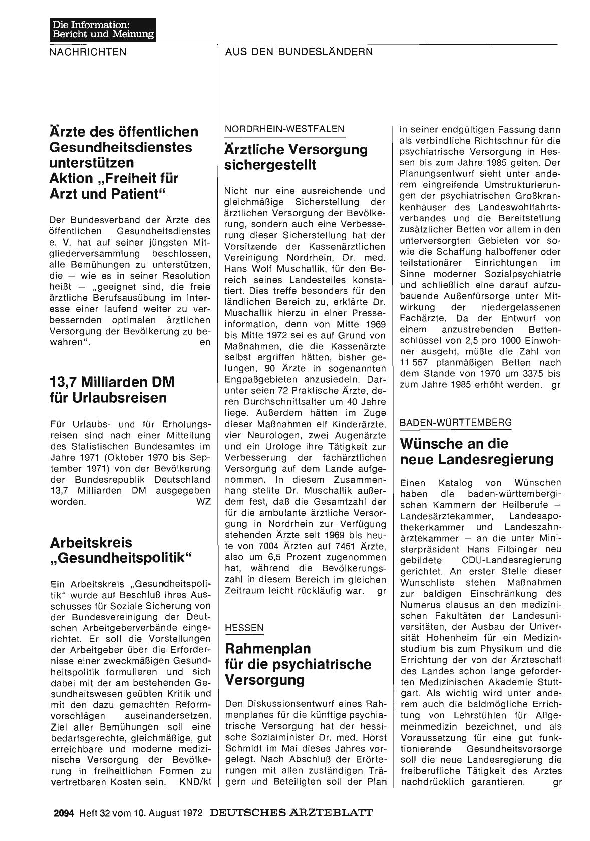 Vorschauseite 1: Hessen: Rahmenplan für die psychiatrische Versorgung