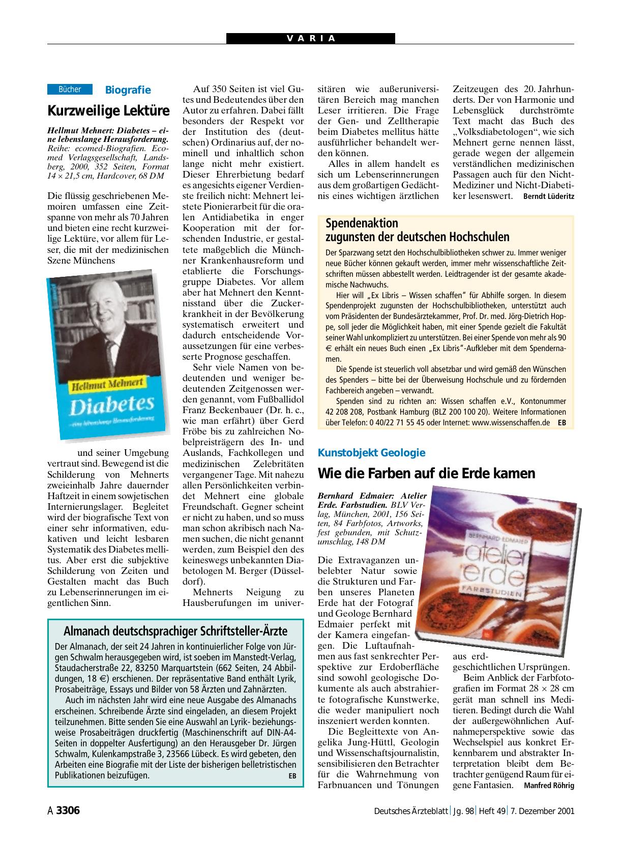 Vorschauseite 1: Diabetes