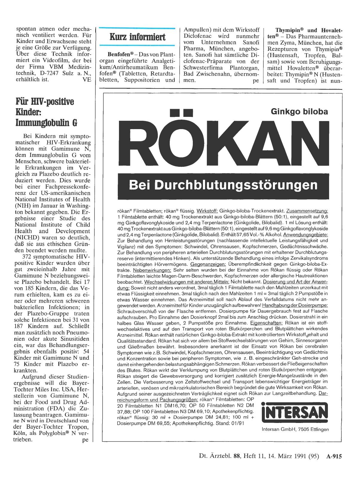 Vorschauseite 1: Kurz informiert