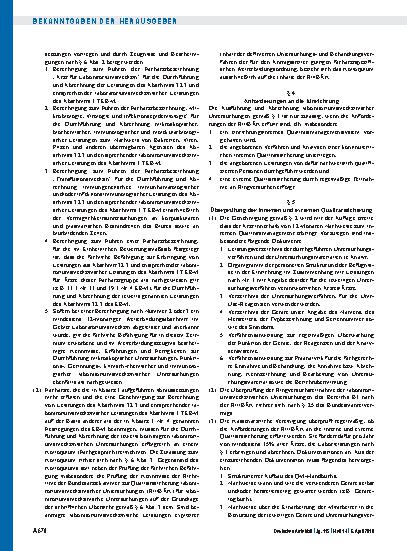 Vorschauseite 2: Vereinbarung von Qualitätssicherungsmaßnahmen nach § 135 Abs. 2 SGB V zur Erbringung von speziellen Untersuchungen der Laboratoriumsmedizin (Qualitätssicherungsvereinbarung Spezia…