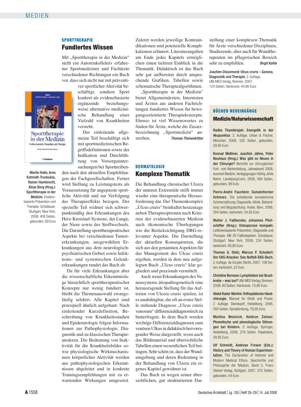 Vorschauseite 1: Dermatologie: Komplexe Thematik
