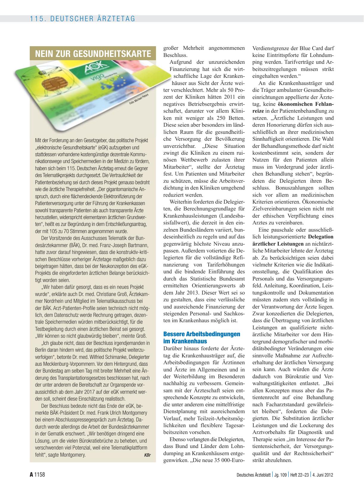 Vorschauseite 2: Tätigkeitsbericht: Appelle, Forderungen, Beschlüsse