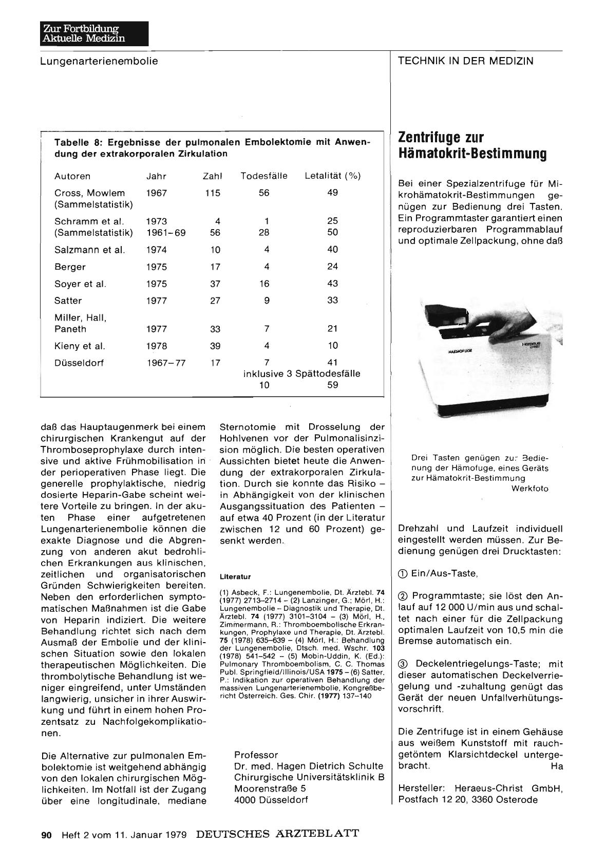 Vorschauseite 1: Zentrifuge zur Hämatokrit-Bestimmung