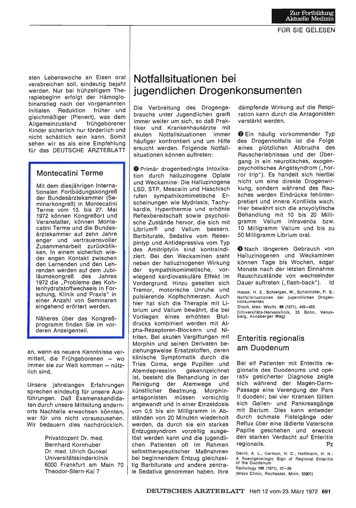 Vorschauseite 1: Enteritis regionalis am Duodenum