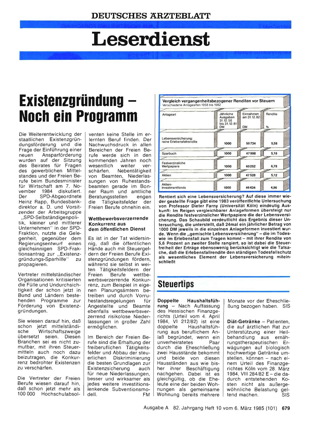 Vorschauseite 1: Steuertips