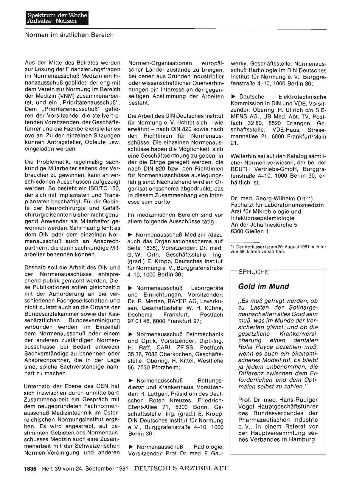 Vorschauseite 1: Gold im Mund