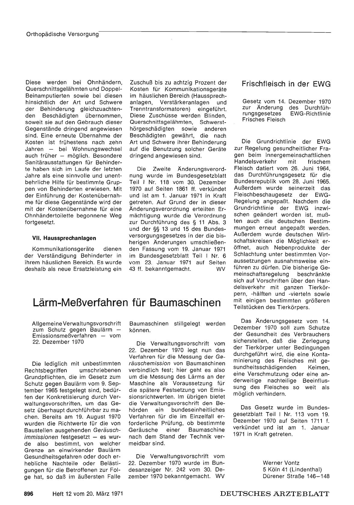 Vorschauseite 1: Frischfleisch in der EWG