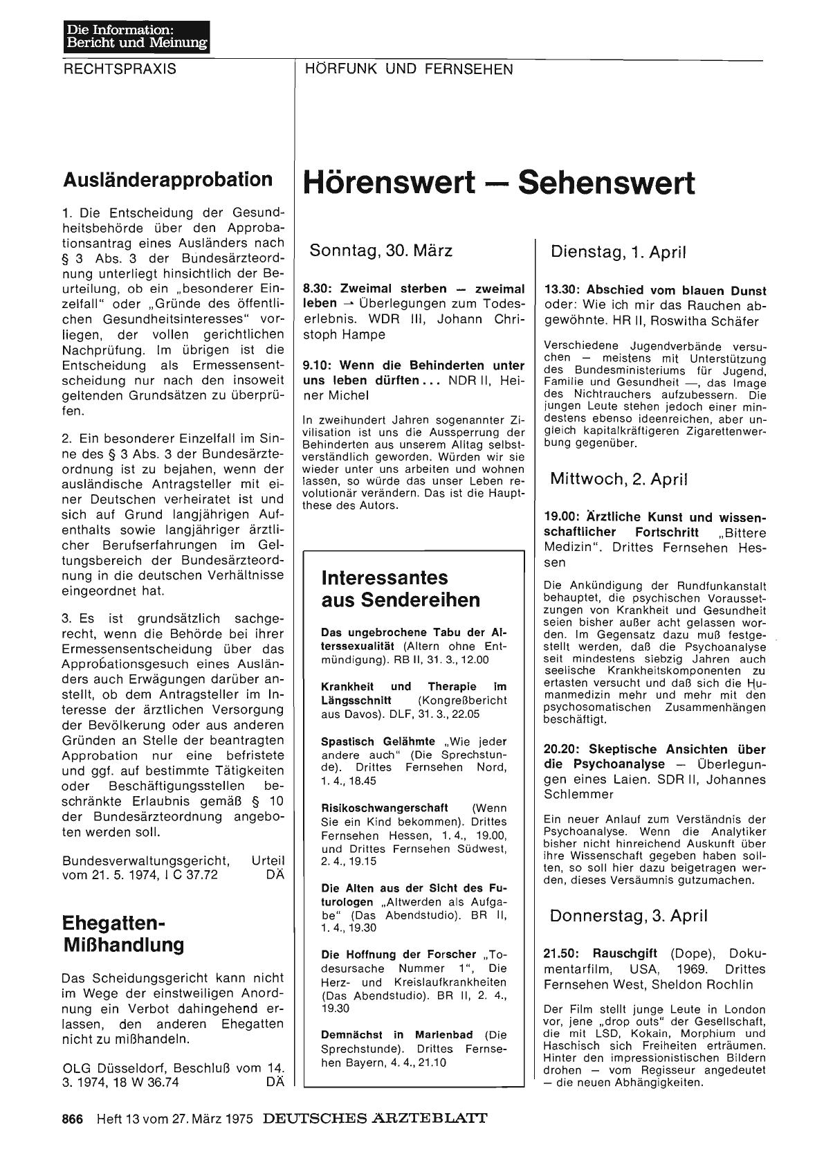 Vorschauseite 1: Ehegatten-Mißhandlung