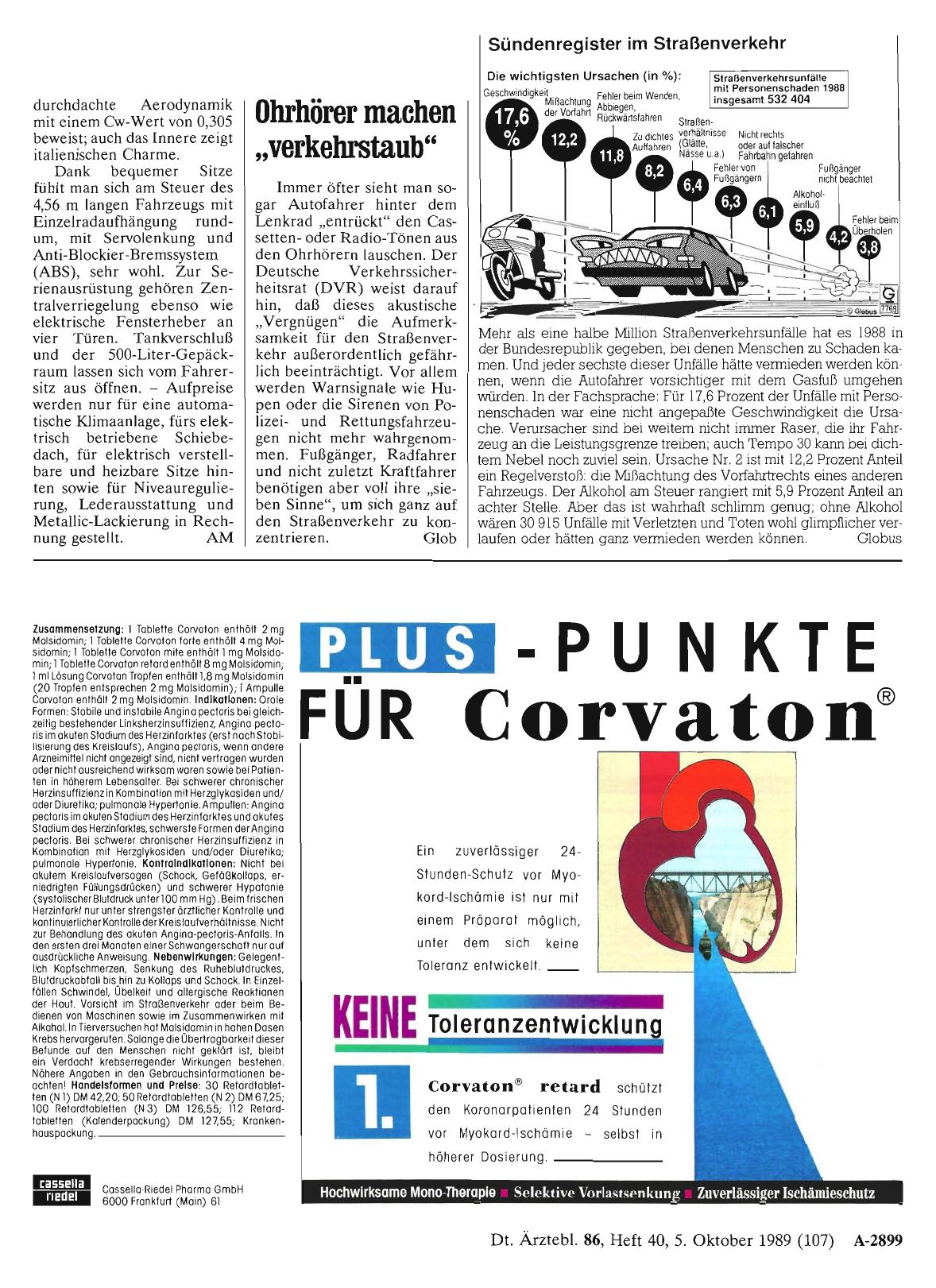 Vorschauseite 1: Ohrhörer machen „verkehrstaub“