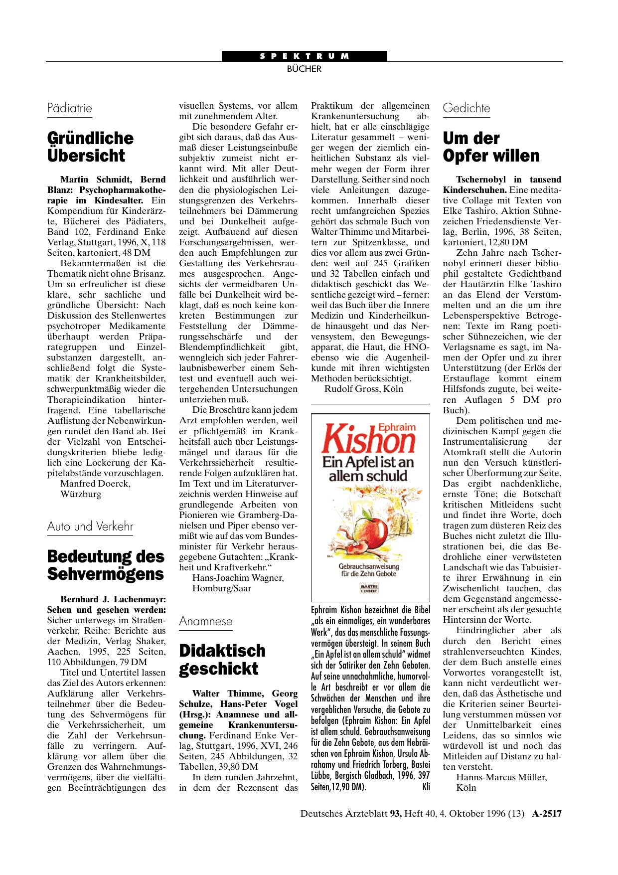 Vorschauseite 1: Tschernobyl in tausend Kinderschuhen