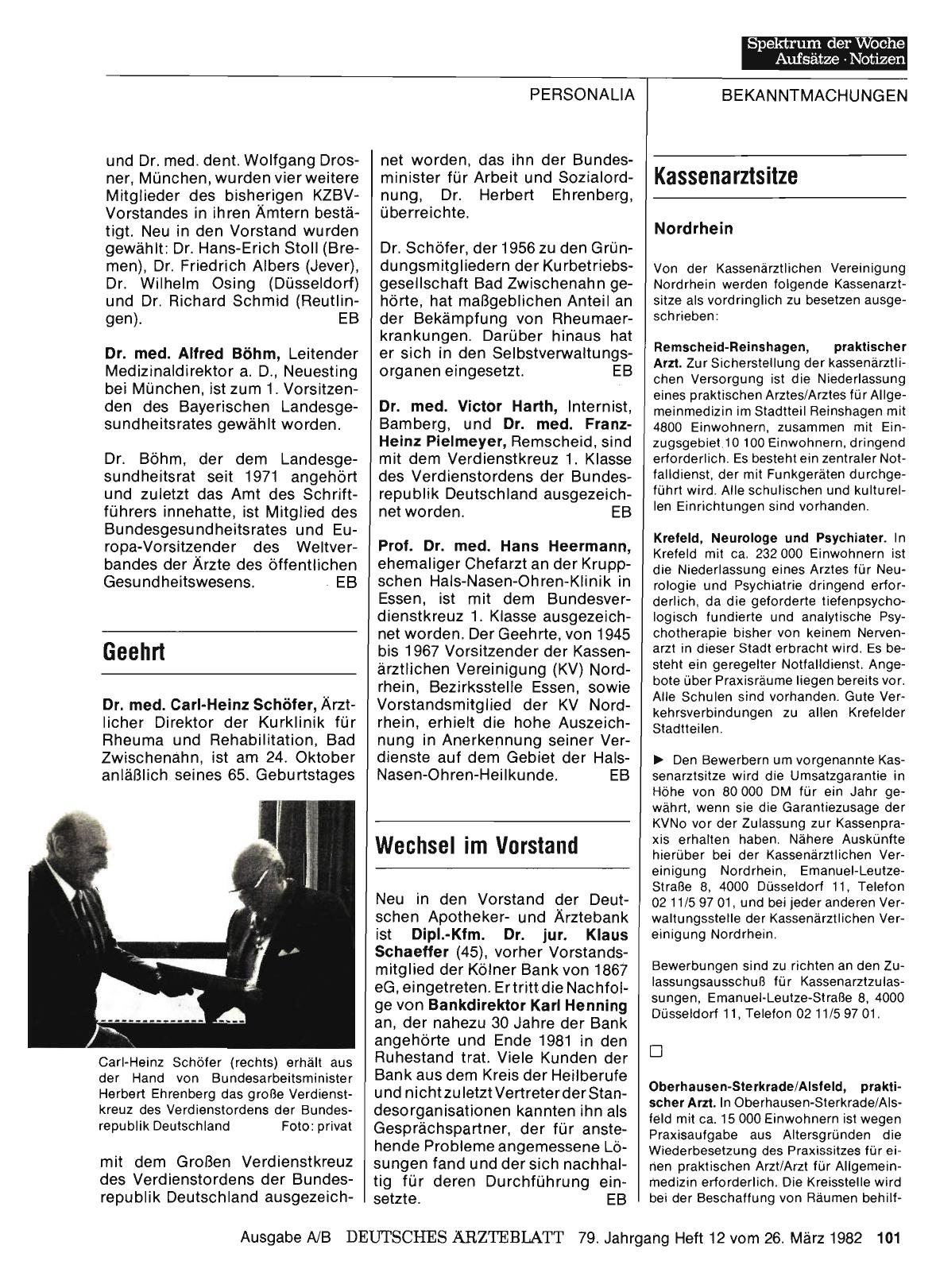 Vorschauseite 1: Kassenarztsitze