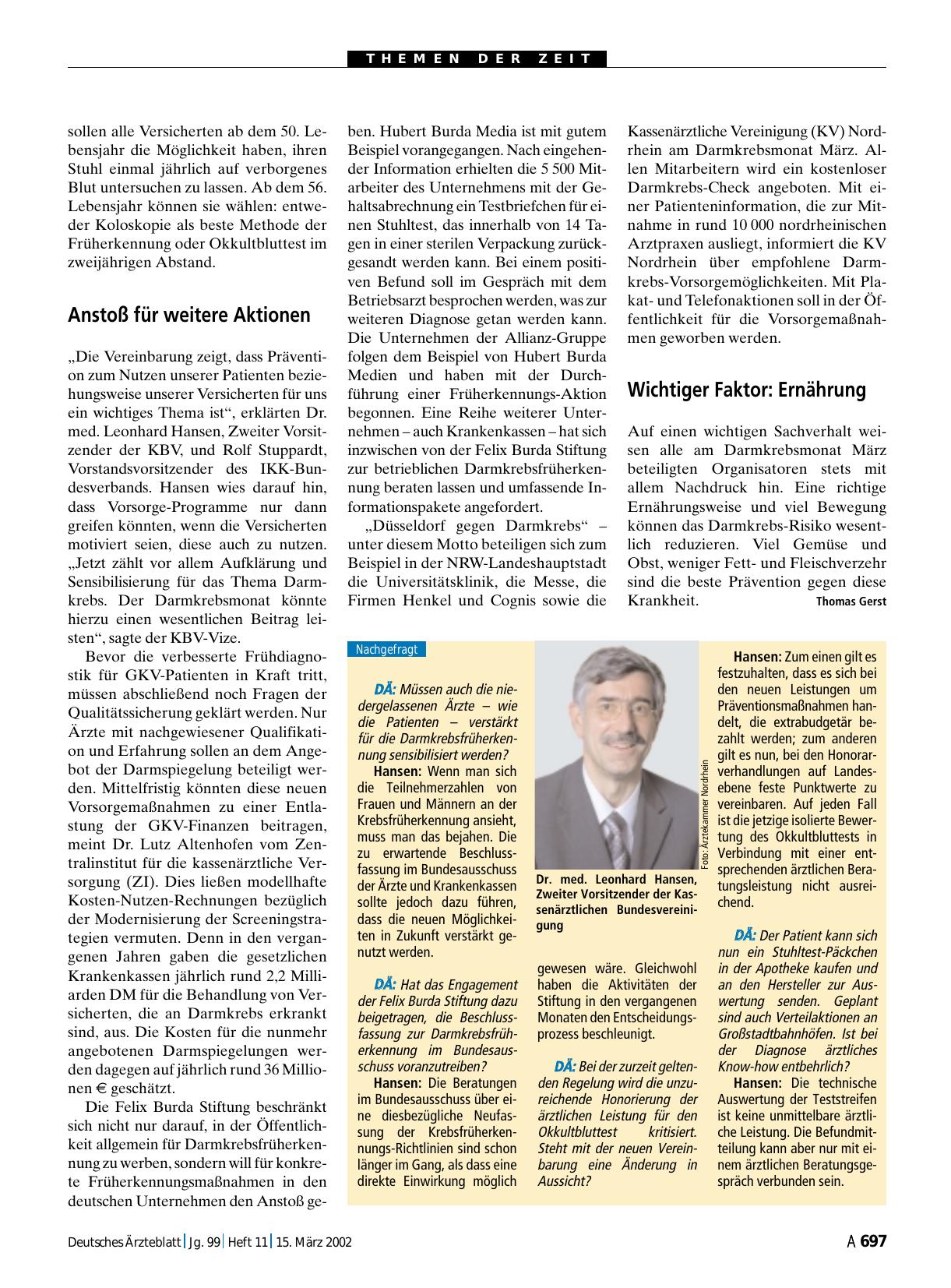 Vorschauseite 1: Nachgefragt