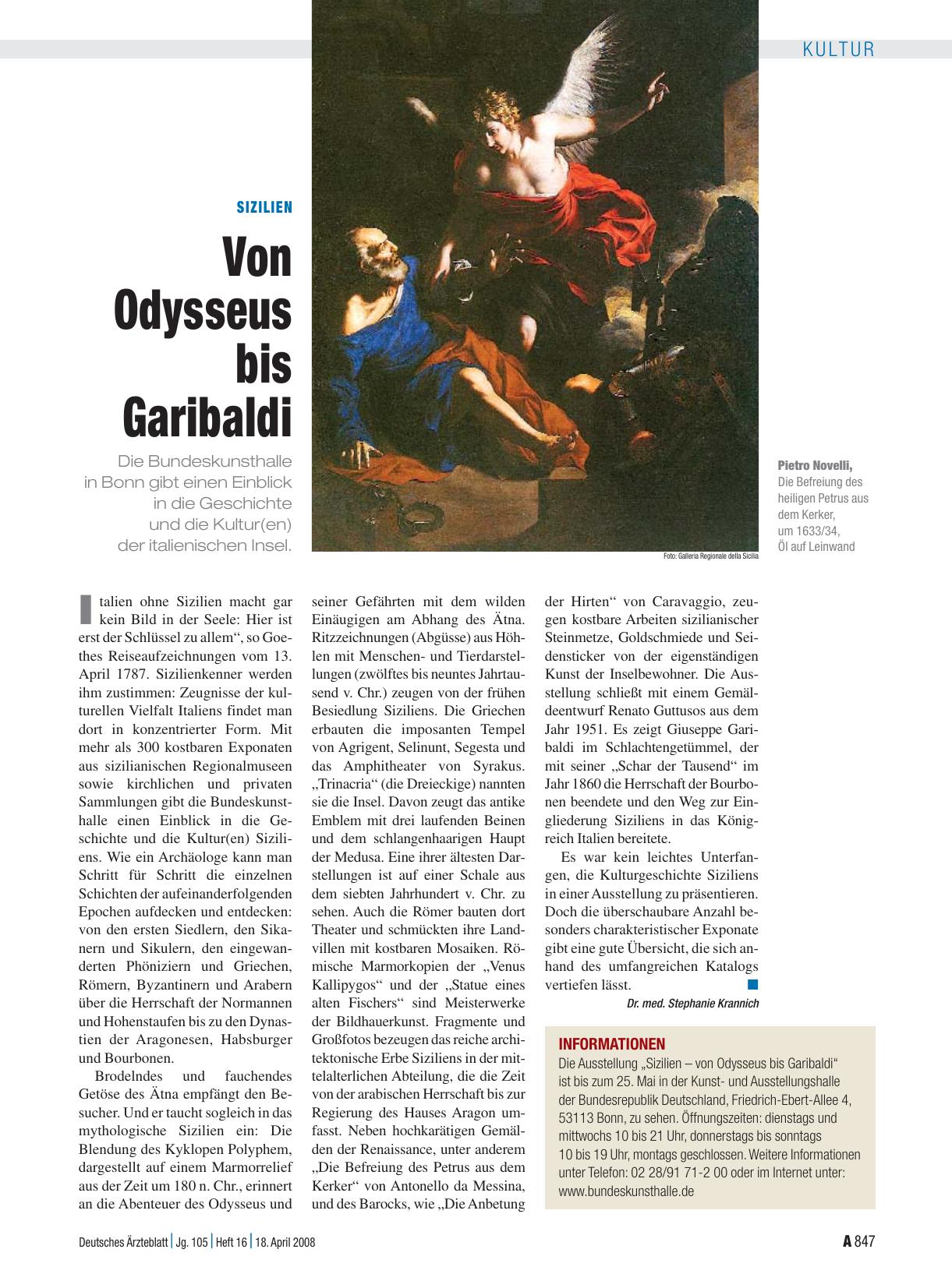 Vorschauseite 1: Sizilien: von Odysseus bis Garibaldi