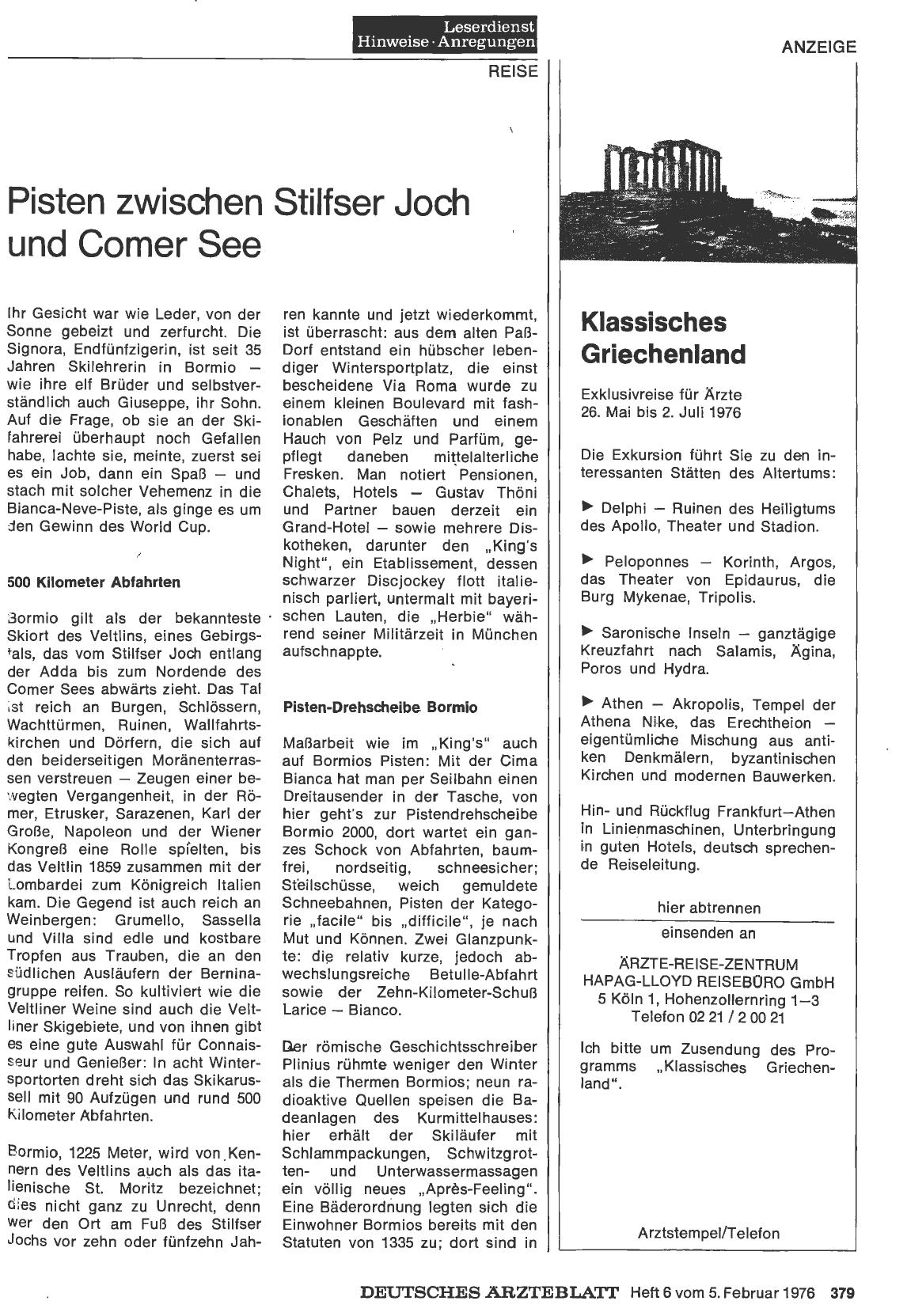 Vorschauseite 1: Pisten zwischen Stilfser Joch und Corner See