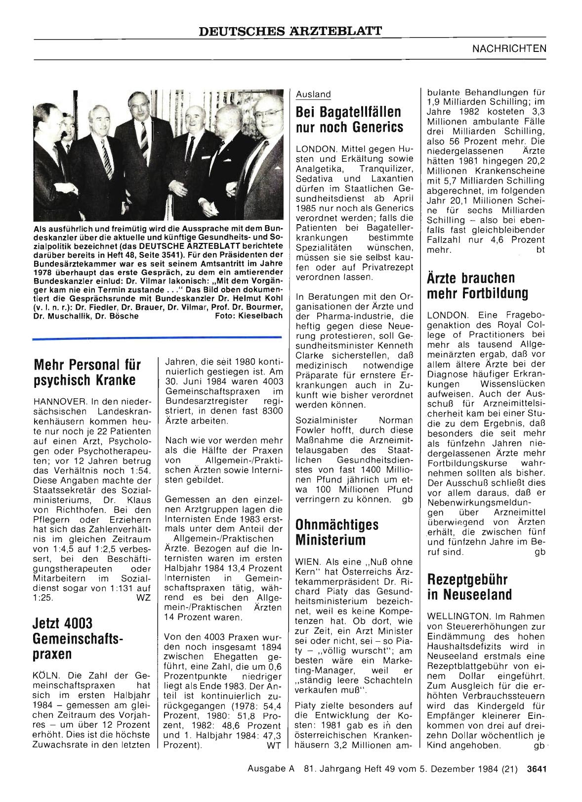 Vorschauseite 1: Jetzt 4003 Gemeinschaftspraxen