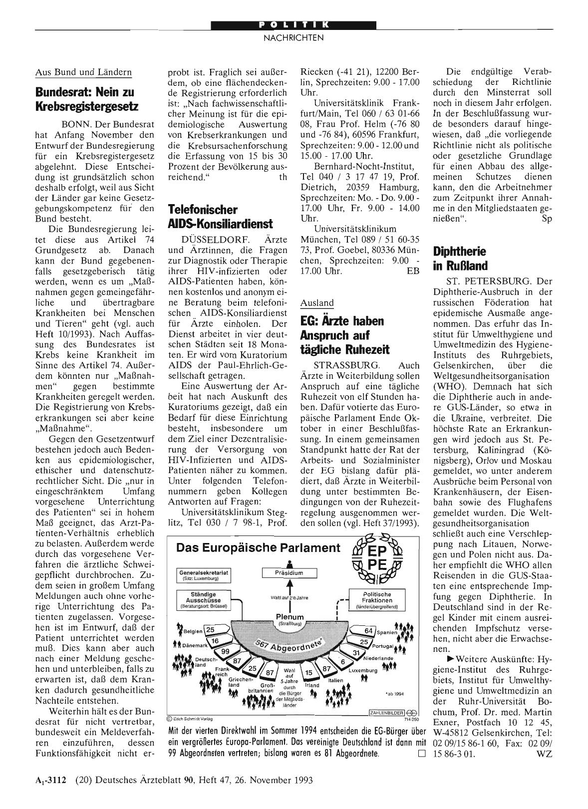 Vorschauseite 1: Das Europäische Parlament